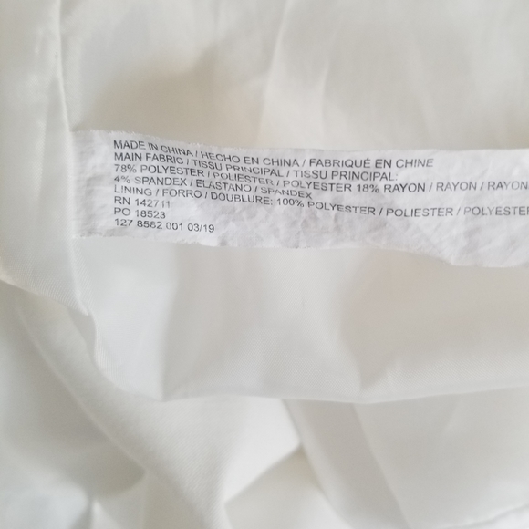 ELOQUII White Open Blazer - Picture 4 of 6